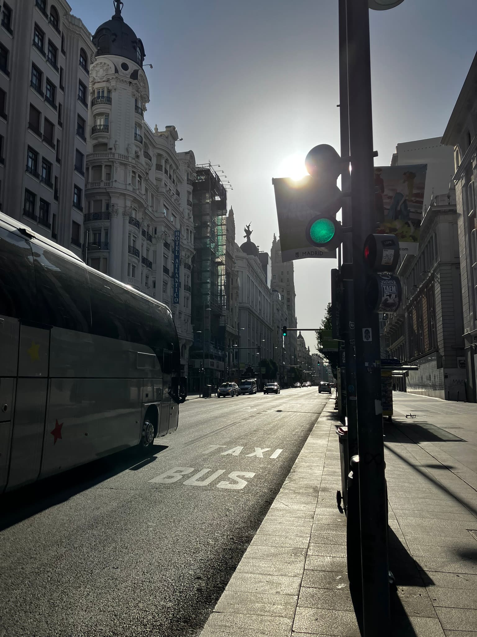 Madrid street view